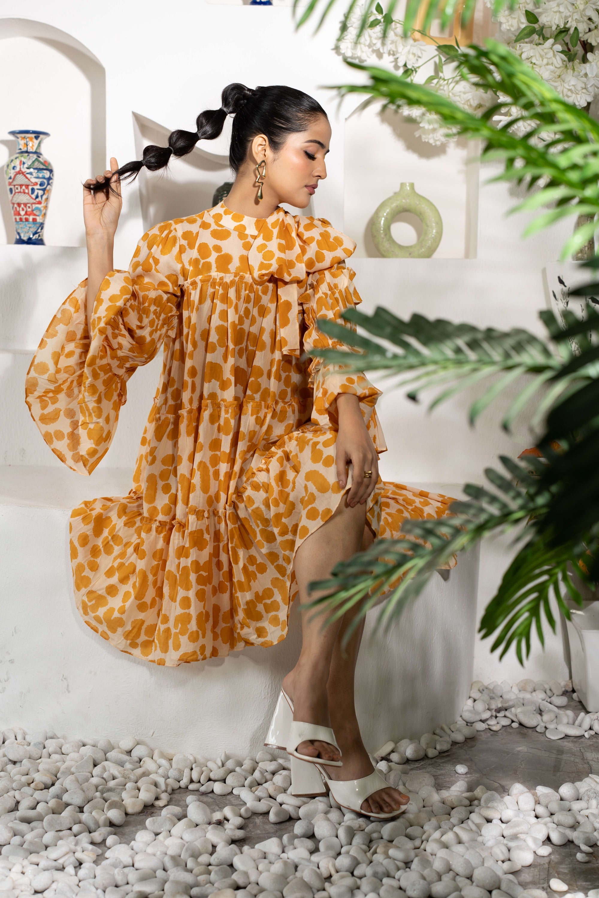 Mustard Muse Dress