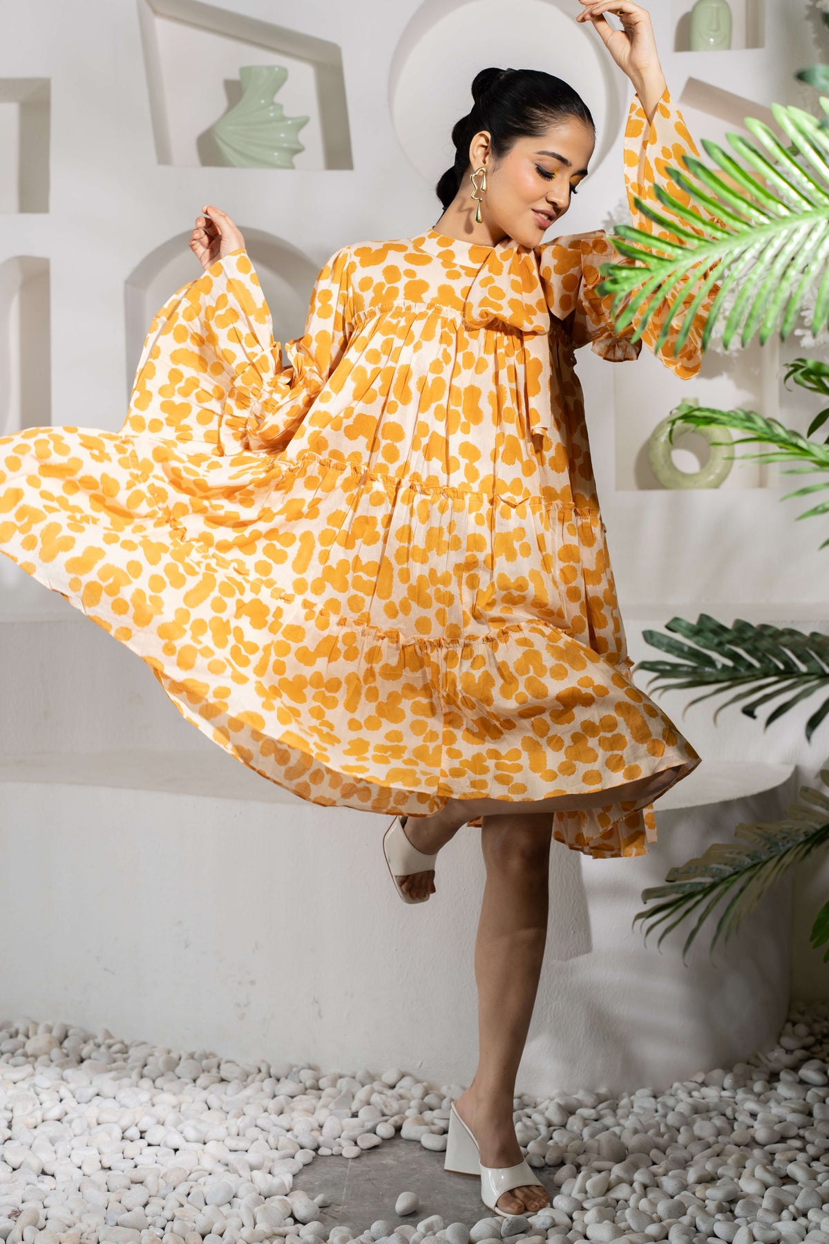 Mustard Muse Dress