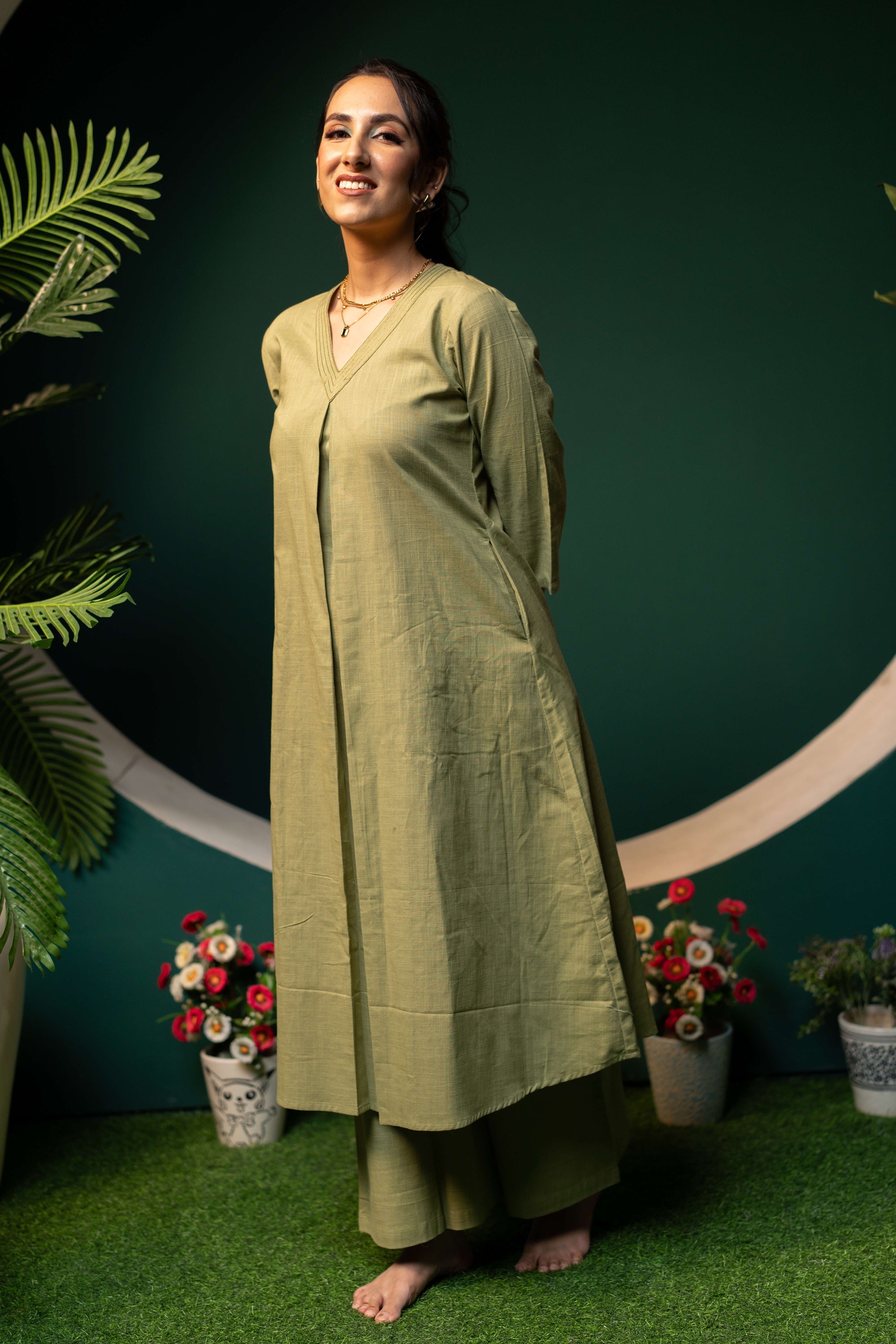 Olive Roots Co-ord Set