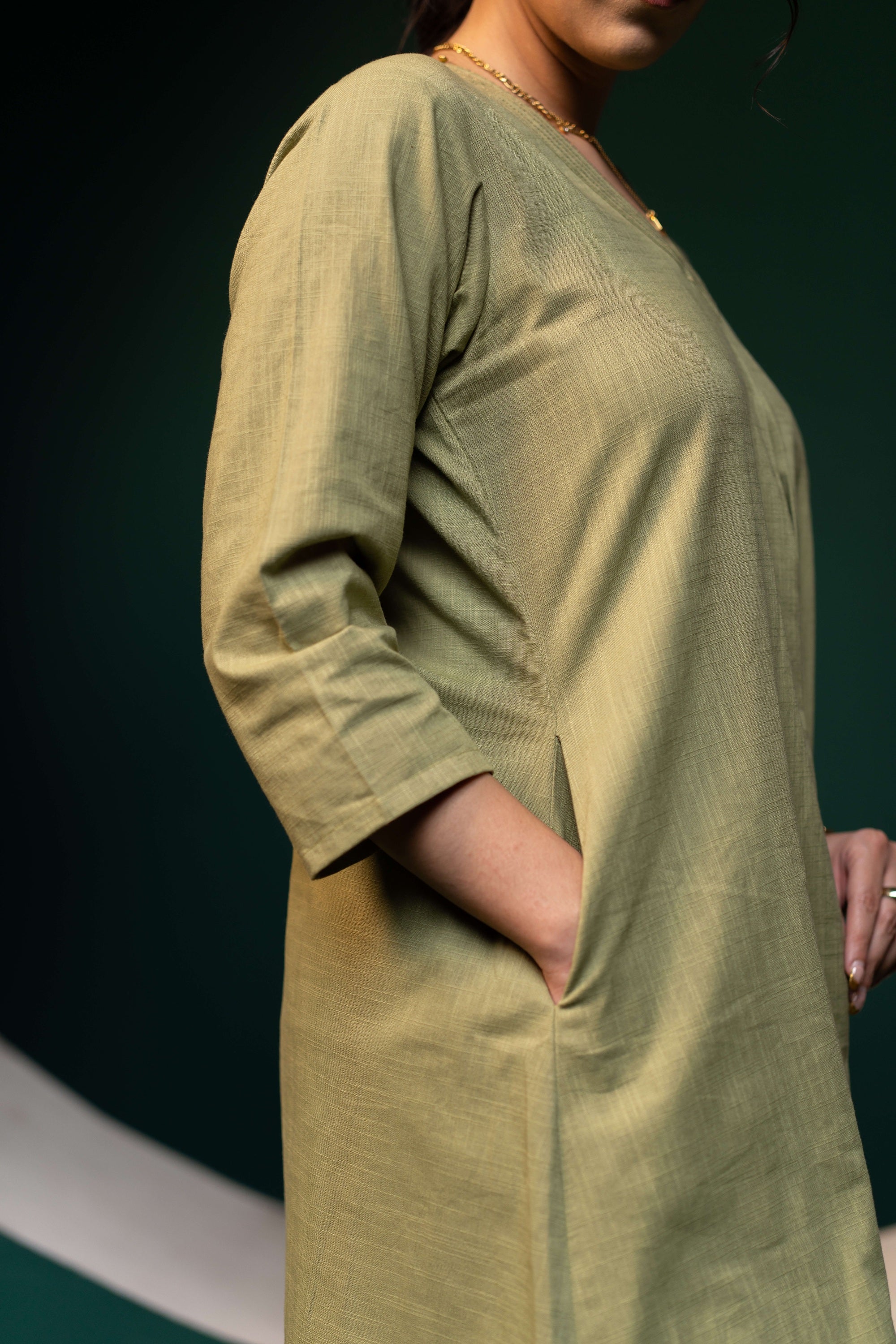 Olive Roots Co-ord Set